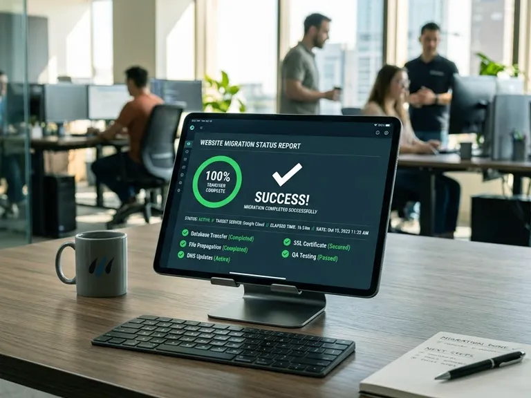 Professional website migration services