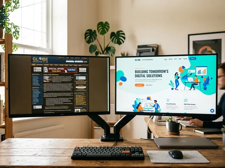 Professional website redesign services